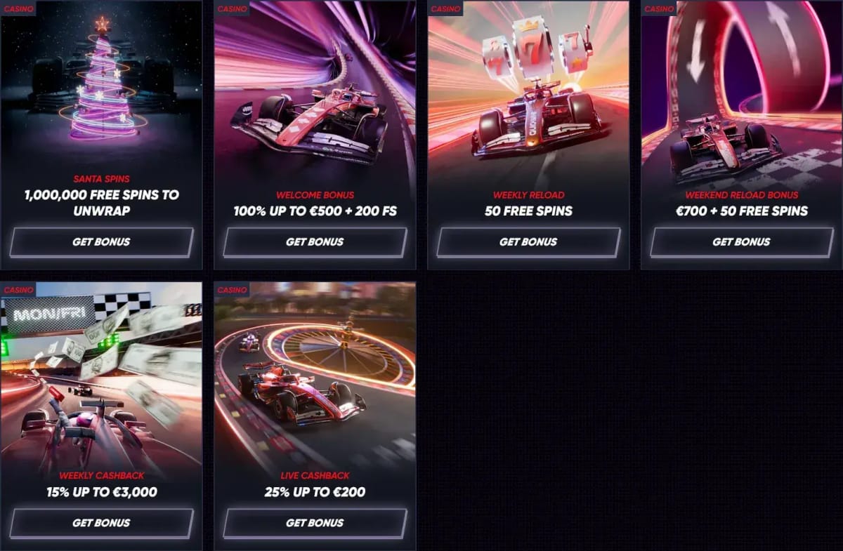 Legal Canadian online casino special promotion.